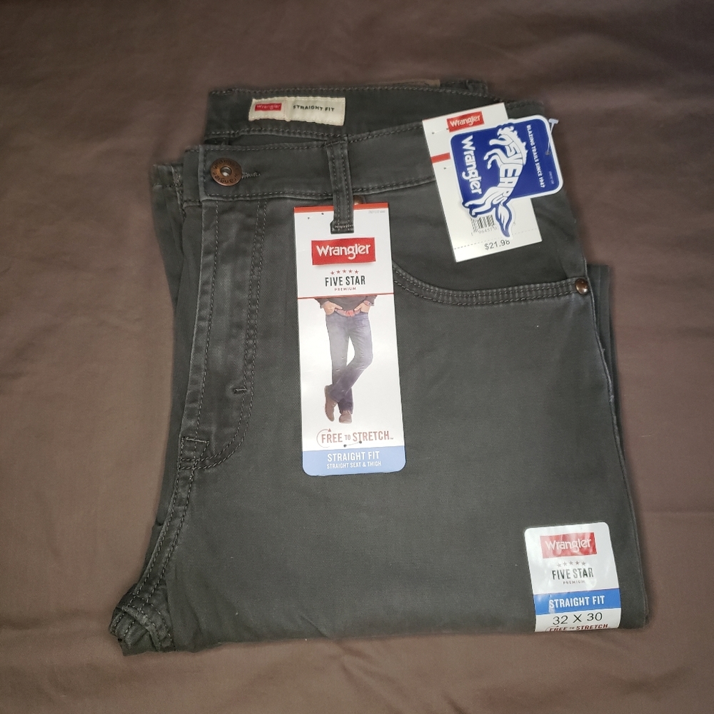 Wrangler straight fit jeans